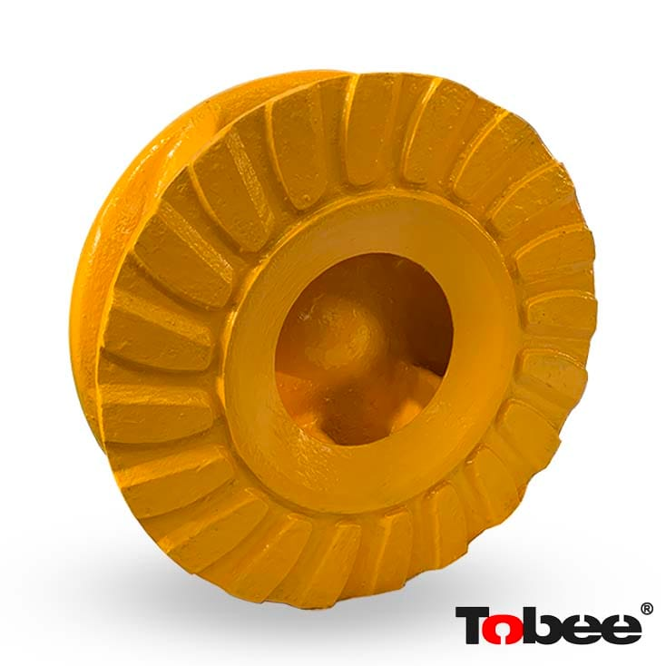 6x4D Lined bomba de polpa rotor E4147A05 E4147R55