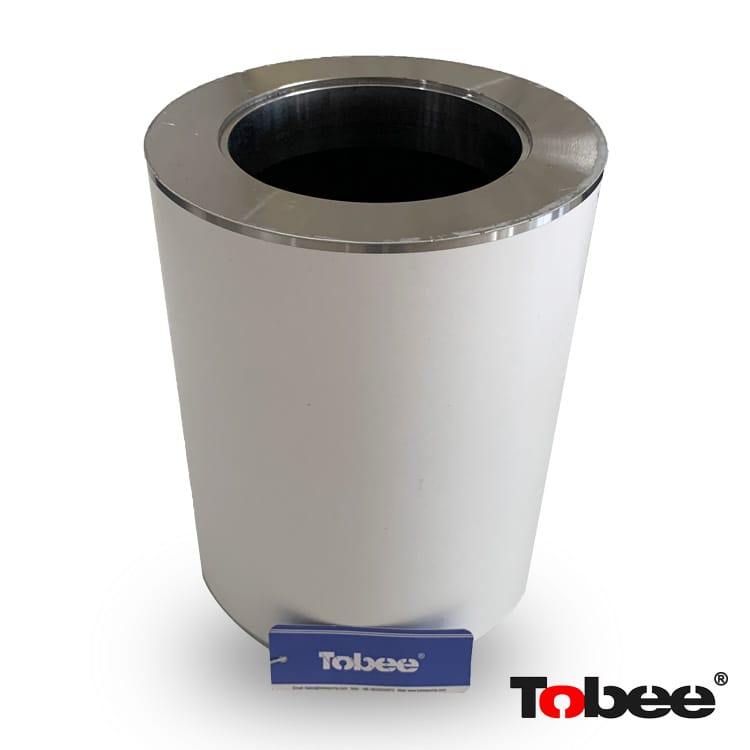 12/10F-AHR bomba de polpa Ceramic Long luva de eixo FAM076J04 FAM076J05