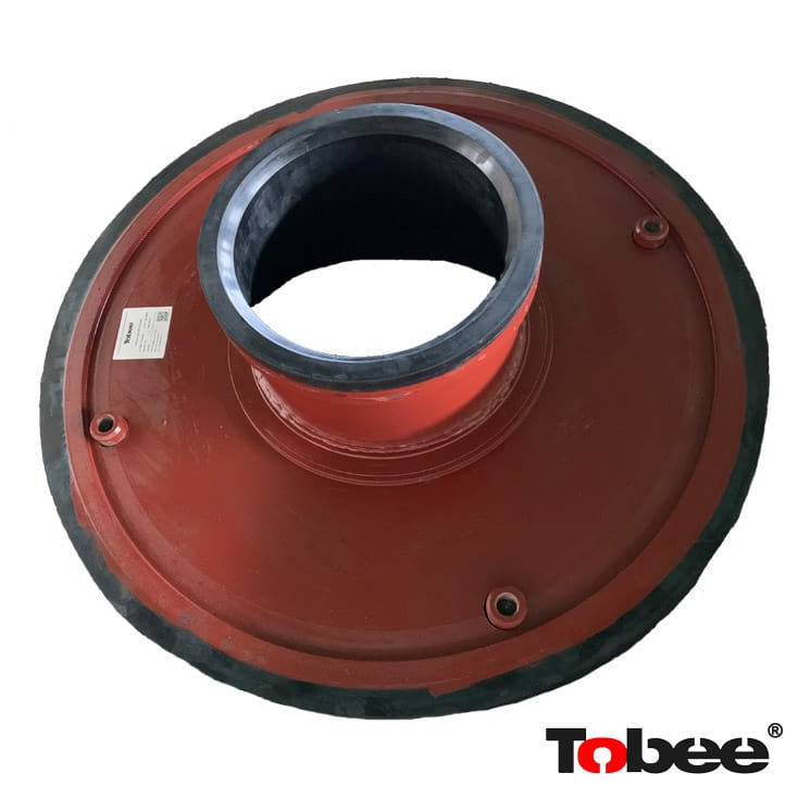 10/8F-AH revestido de borracha bomba de polpa bucha de garganta G8083R55